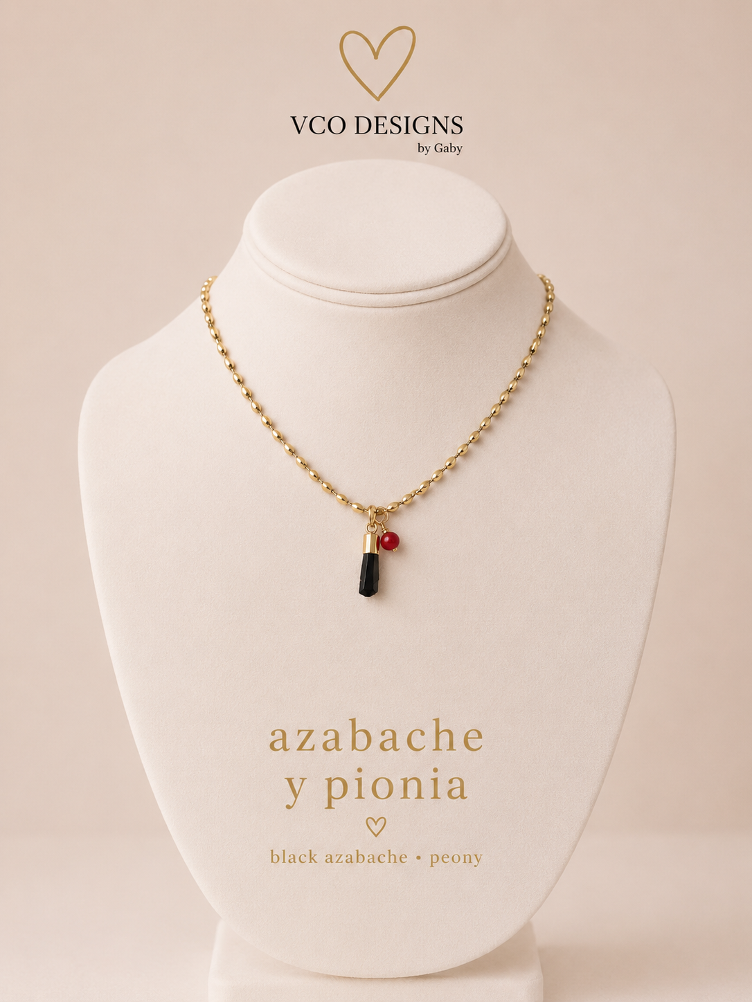 AZABACHE CHAIN NECKLACES