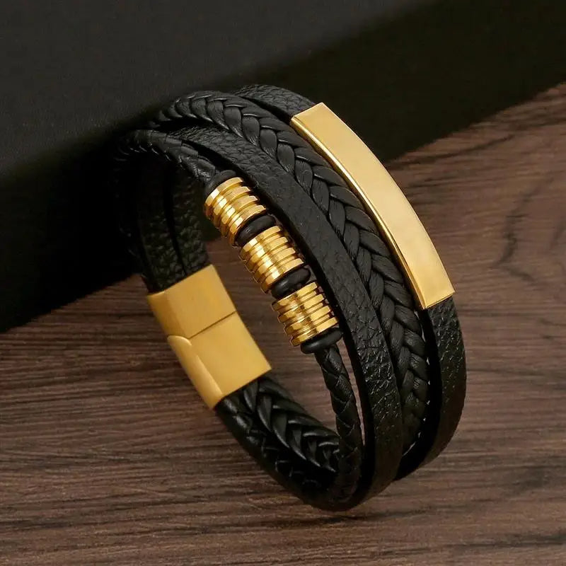 MULTI LAYER MAN BRACELET