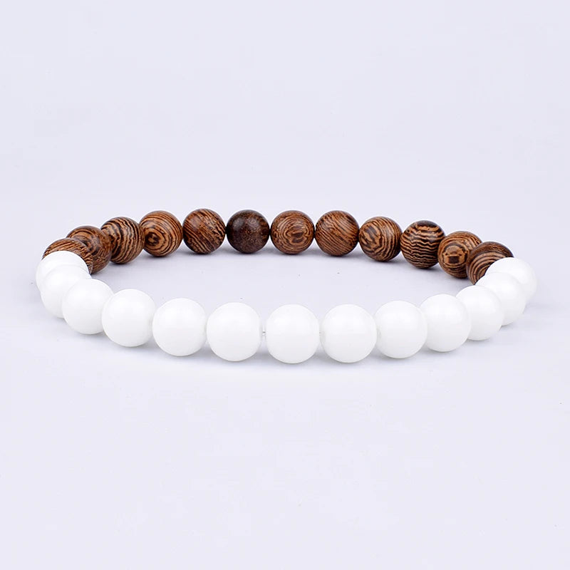 LAVA BEADS MAN BRACELET