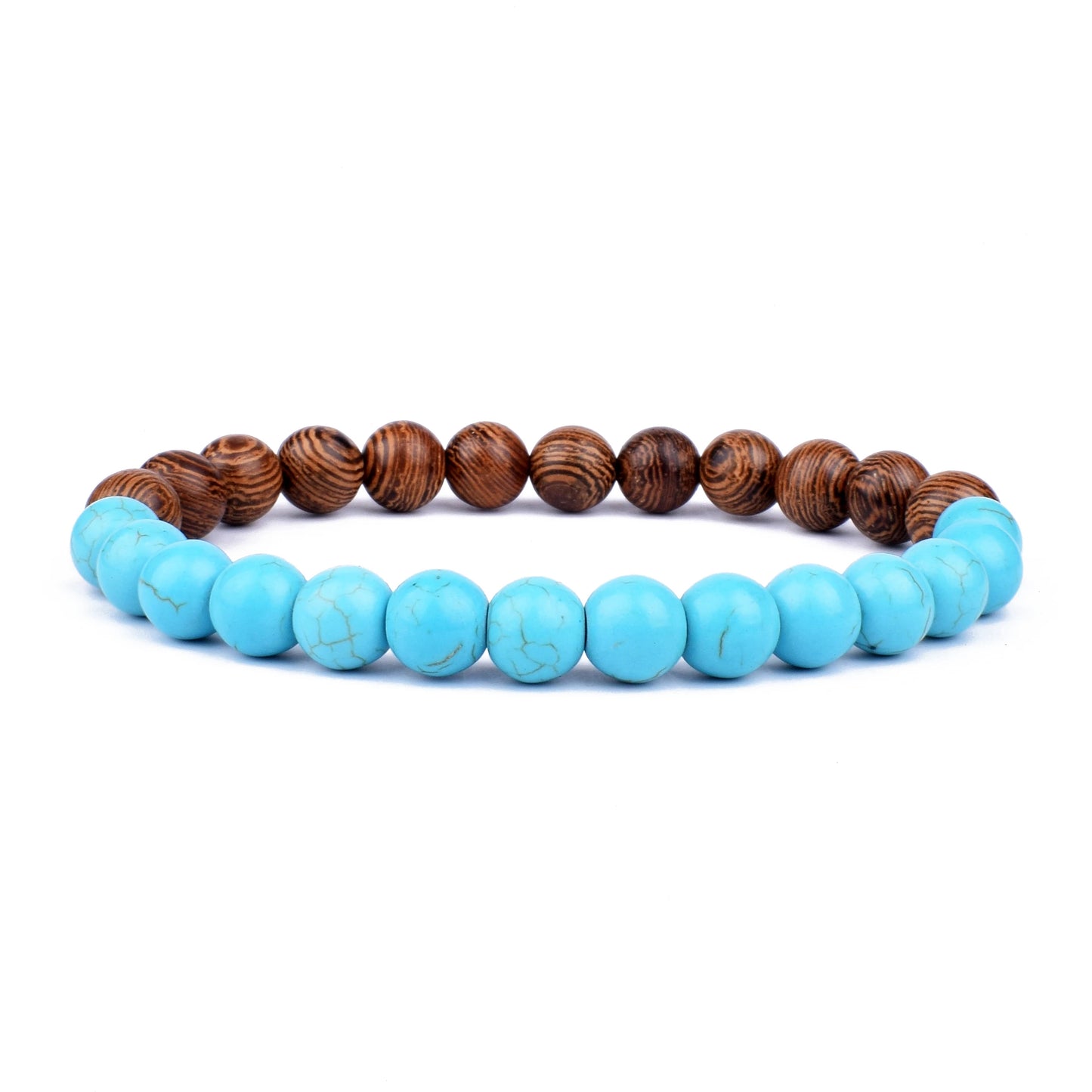 LAVA BEADS MAN BRACELET