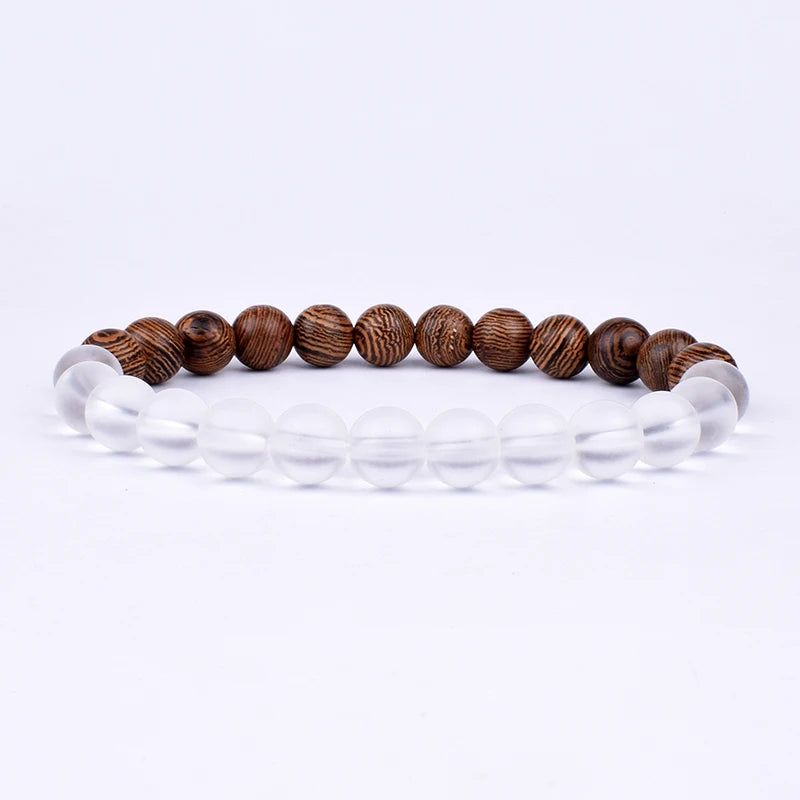 LAVA BEADS MAN BRACELET