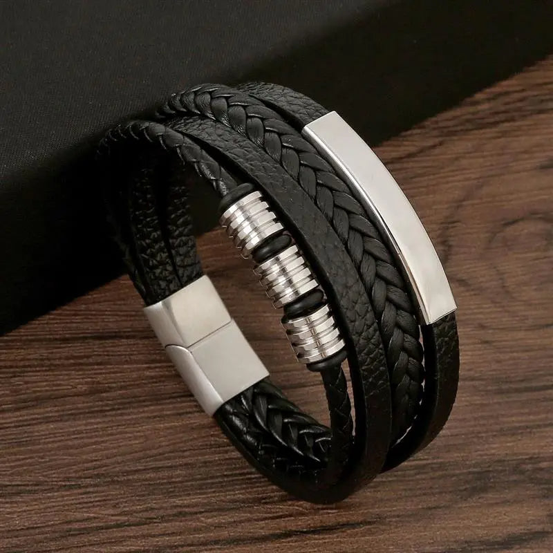 MULTI LAYER MAN BRACELET