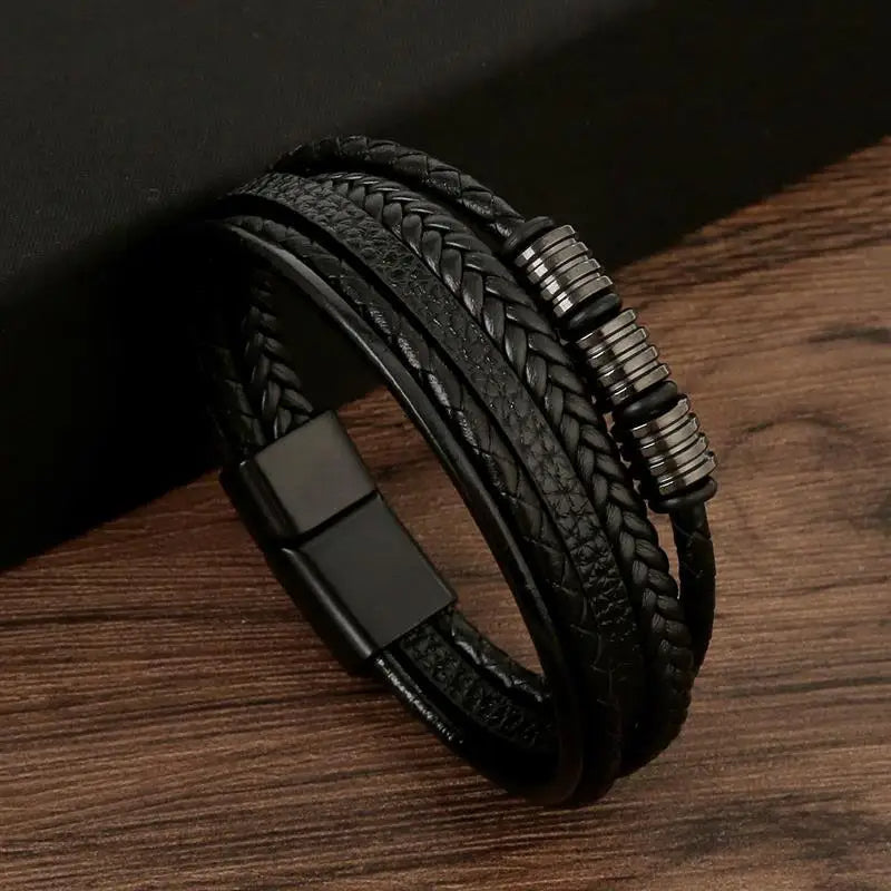 MULTI LAYER MAN BRACELET