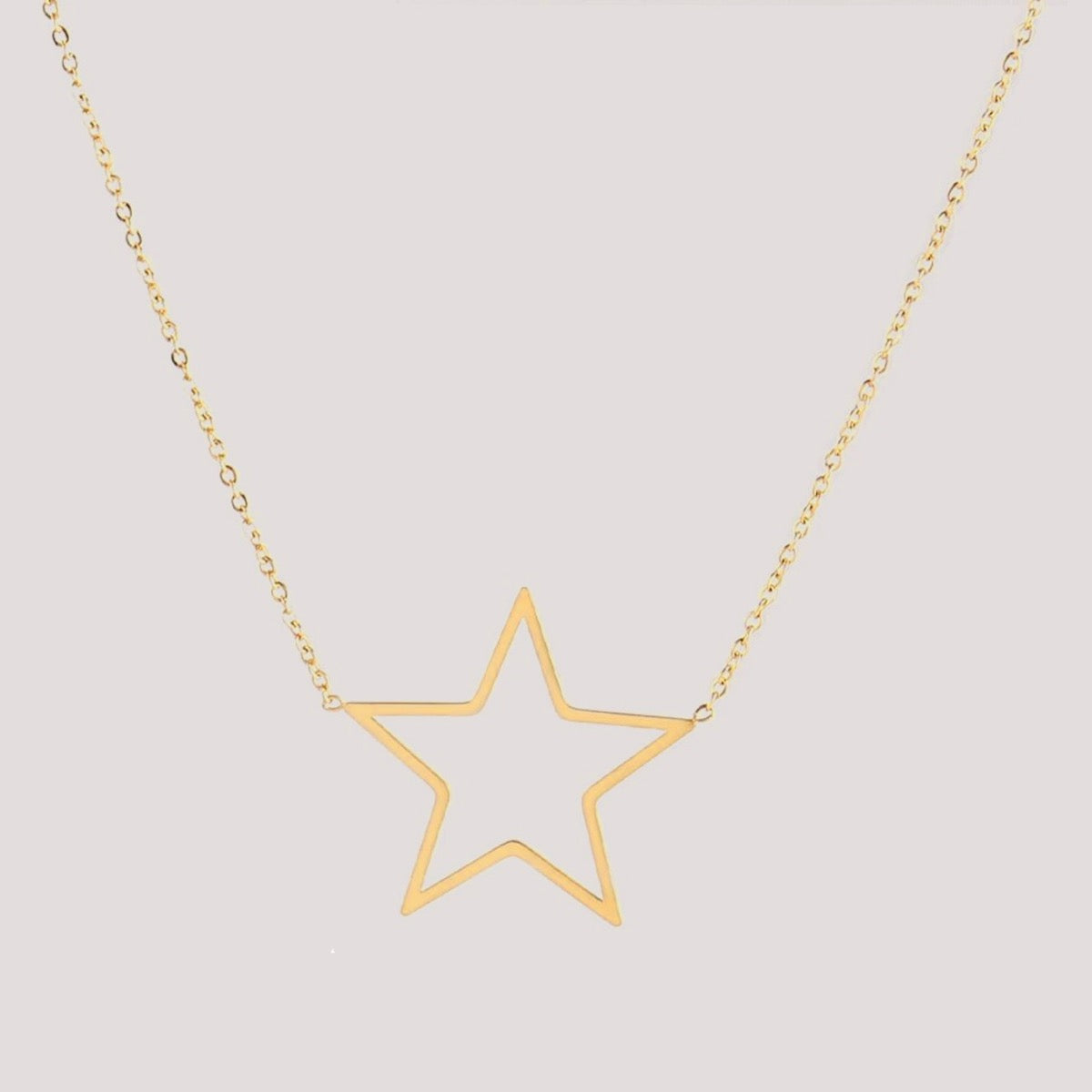 NECKLACE  GOLD STAR