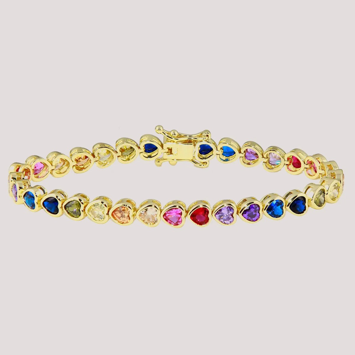 RAIMBOW HEART BRACELET