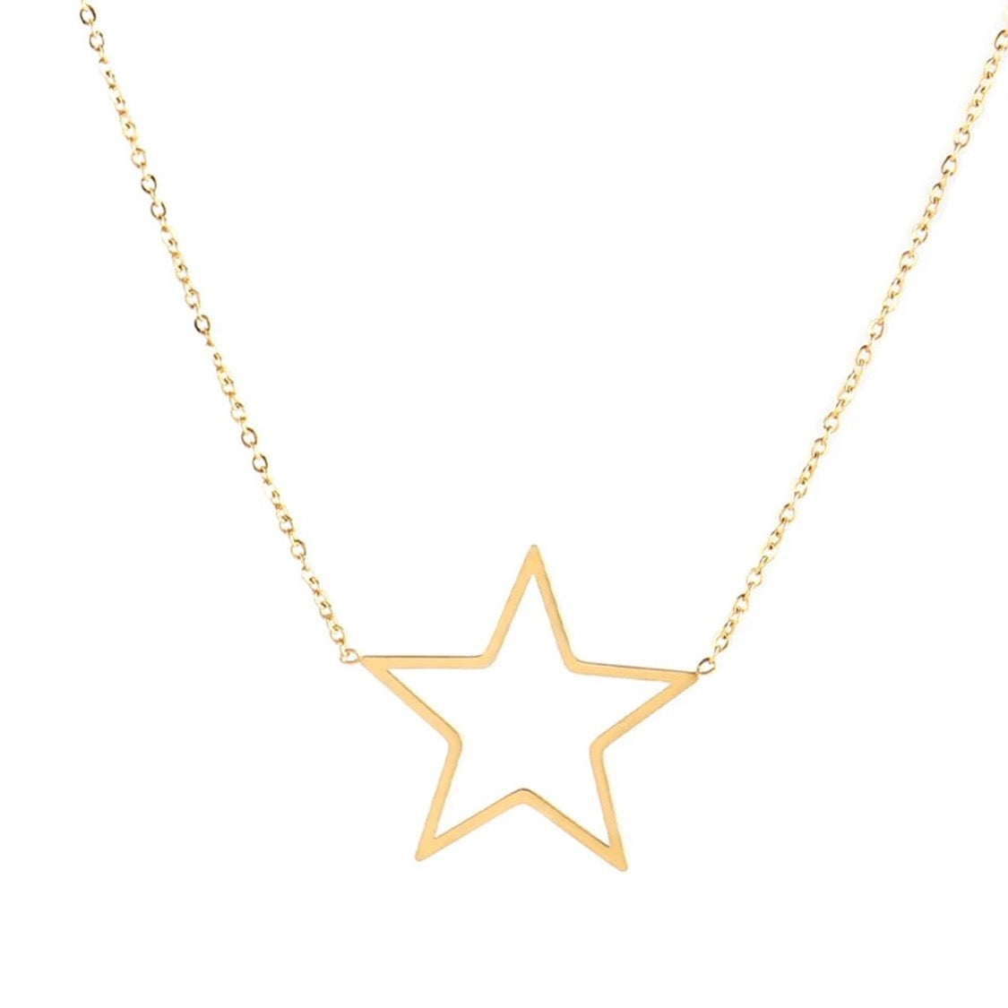 NECKLACE  GOLD STAR