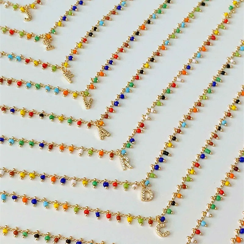 ALPHABET NECKLACES