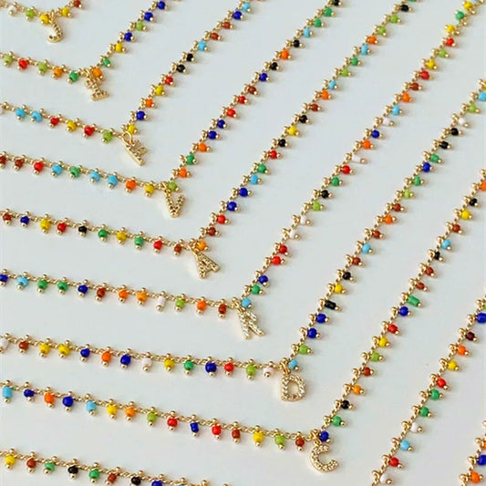 ALPHABET NECKLACES